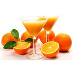بطری نیم لیتری آب پرتقال طبیعی